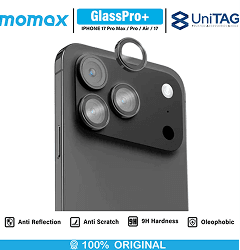 Momax Pelindung Kamera Lensa For iPhone 17 Air Pro Max Lens Protector